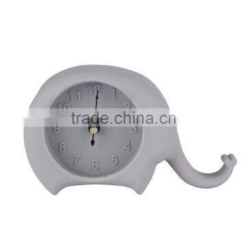 2016 new design elephant shape silicon clock