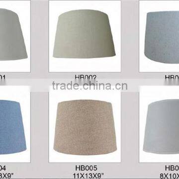 high quality empire natural handicraft lampshade with different color