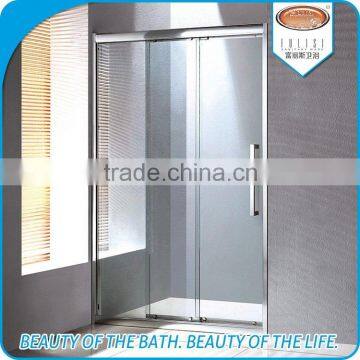 8mm Glass thickness rectangle sliding shower doors shower enclosures