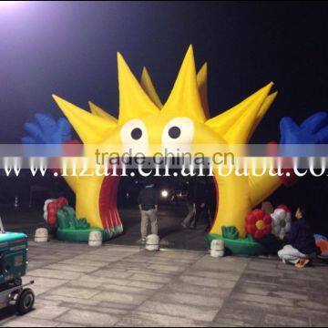 Inflatable Sun Archway for Outdoor Advertising