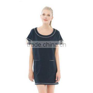 Fashion Women Sexy Nighty Dresses Softextile Cotton Pajamas Sexy Night Dress For Women