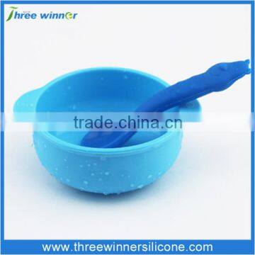 Cheap baby bowl food grade wholesale silicone baby bowl