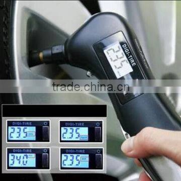 Multi-Function Auto Emergency Tool / Digital Tire Gauge / Tyre Pressure Gauge photo-3