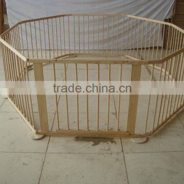 European Style Large wooden kids baby playpen