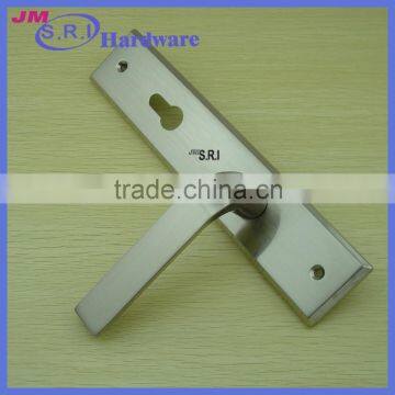 Zinc Alloy Door Handles and Locks , Antique Wooden Door Handle for Interior Doors photo-2