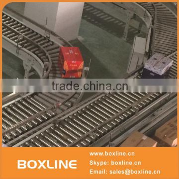 Heavy duty 90 degree 180 degree turning roller conveyor