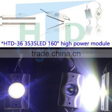 2.1W 12V edge lit High Power single chip Led Module for sign illuminated sunlight