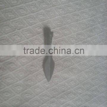 Handmade carbon & damascus arrow head