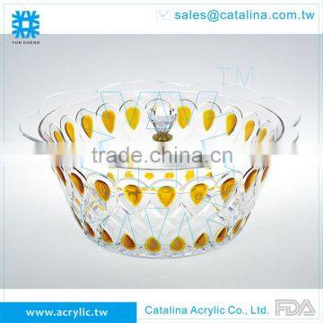 ACRYLIC AS SALAD BOWL