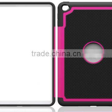 protective case manufacturer 2 in 1football pattern shockproof silicon case cover for ipad mini 2 3 4 for xiaomi mipad