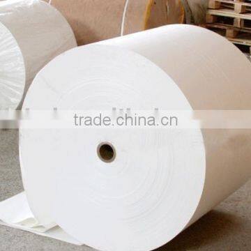 Semi gloss coated self adhesive label roll stockcoated paper