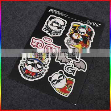 Custom Panda Cartoon Paper Stickers for Kids photo-2