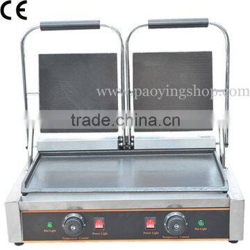 Commercial Use Non-stick 220v Electric Smooth Double Contact Grills