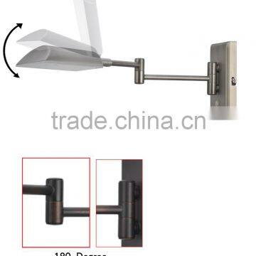 2015 New Hotel Metal Wall Lamp With Wonderful Finish UL CUL ETL