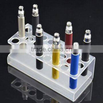 custom acrylic display for stainless steel e-liquid bottle