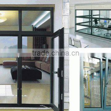 China standard aluminum casement window profile large quantity produce