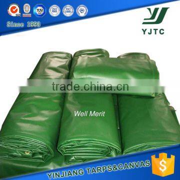 720gsm Pvc Coated Fireproof Tarpaulin photo-2