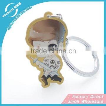 Fashion design cheap acrylic keychain personalized cheap keychains
