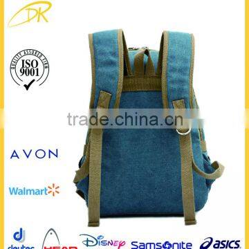 2016 FLA Audit Custom Cheap Canvas Backpack for Teens, Canvas Drawstring Backpack photo-4