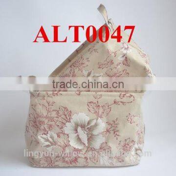 cheap handmade canvas fabric large cloth bag for storage