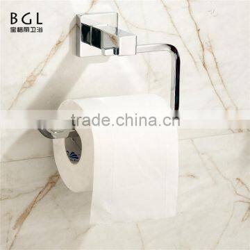 2015news bathroom accessories zinc alloy toilet chrome simple design without lid paper holder