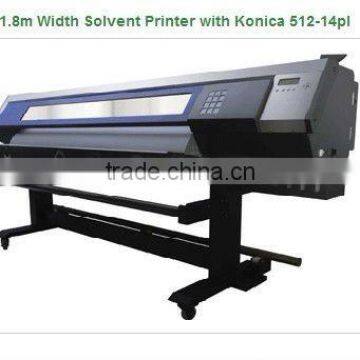 Eco Solvent Printer (1.8m*6 Heads Konica 512-14pl) photo-1