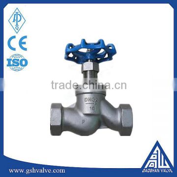 female thread end stainless steel globe valve