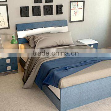 Factory supply latest design the cowboy color children bed with the storage