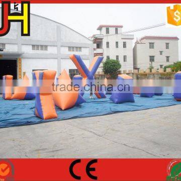 15pcs Big X Shape Inflatable Paintball Arena For Archery Game