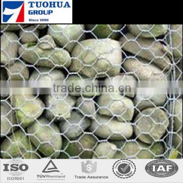 Hot Dipped Galvanized Hexagonal Gabion Wire Mesh,Gabion Protective Mesh,Gabion Mesh Rolls