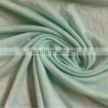 70%polyester 30%rayon knitted TR single jersey fabric