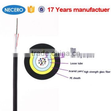 0.9mm tight buffer optical 4 core indoor multi mode micro fiber optical cable JET