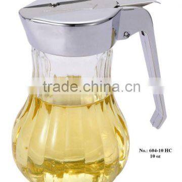 Metal table honey/creamer dispenser