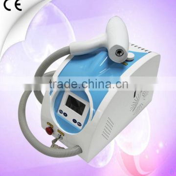 Excellant Beauty Equipment Long Pulse Q-switch Nd:YAG Pigmented Lesions Treatment Laser Tattoo Removal Machine -D006 Hori Naevus Removal