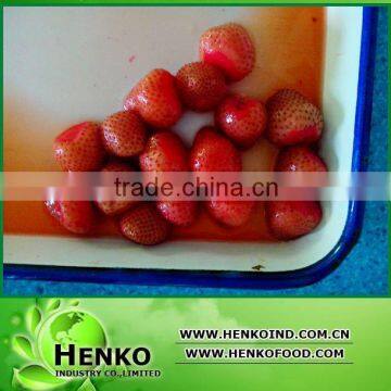 2014 crop Canned Strawberry In Light Syrup