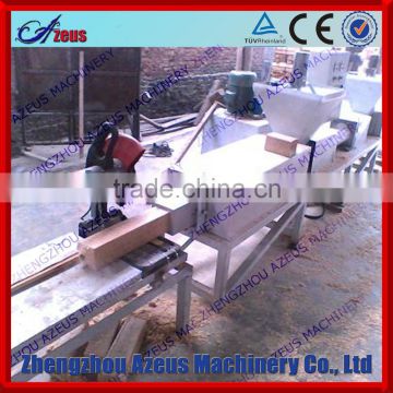 Exported wooden case type top quality hot press sawdust brick making machine