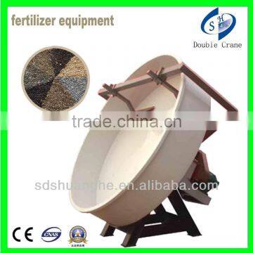 disk pelletizer for organic fertilizer