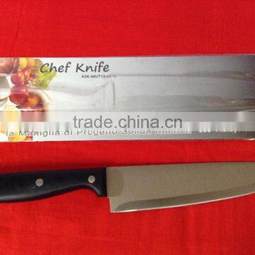 Kitchen Chef Knife With Eco Friendly Wood Handler photo-4
