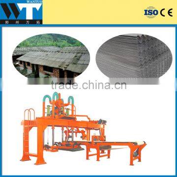 Corrugated roof sheet making machine