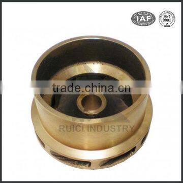 Custom bronze impeller casting bronze parts