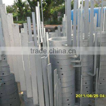 center pivot irrigation system part-frame weldment