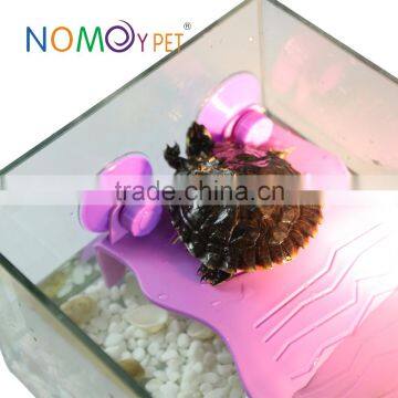 Purple Floating Island Basking Flat New Plastic Reptile Accessory photo-5