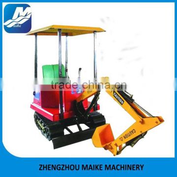 Amusement park equipments of children excavator for sale