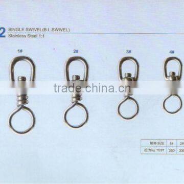 fishing tackle ( B.L.SWIVEL ) single swivel