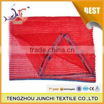 Junchi 100% virgin UV resistant pp raschel mesh bag