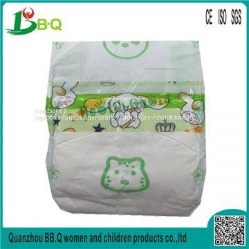 High Quality Breathable Baby Diaper With Leak Guards From China photo-3