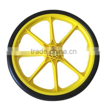 20 inch bike plastic rim polyurethane wheel for sale