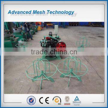 Automatic Plastic Coated Barbed Wire Fencing Making Machines China Manufacturer