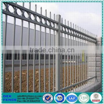 Industrial Front Corten Galvanized Steel Fence