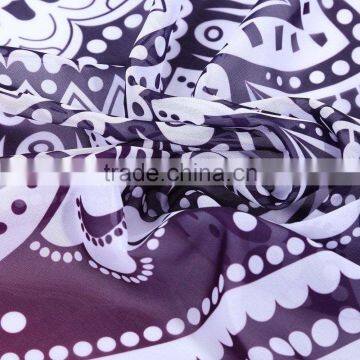 1PC Printed Compressed Mat Camping Microfiber Fabric Portable Lightweight Swimming Pad Mat Cushion photo-5